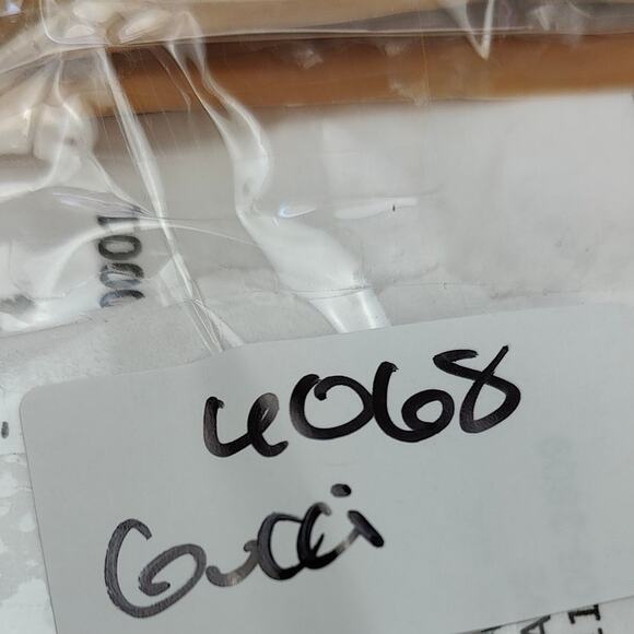 Vintage Gucci Leather Crossbody Bag Small Purse Off-White Cream 80s REPAIRED - Picture 14 of 14